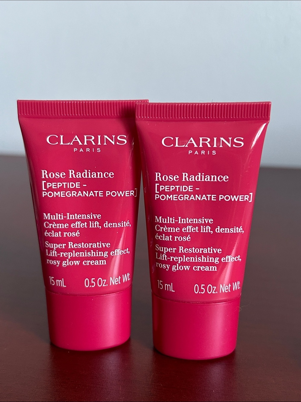 15mlx2 Clarins Rose Radiance Multi-Intensive cream